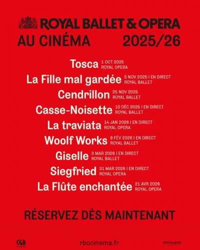Royal Ballet and Opera au cinéma