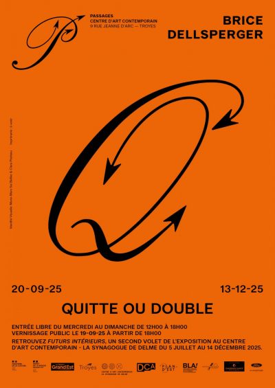 Exposition „Quitte ou Double“ de Brice Dellsperger