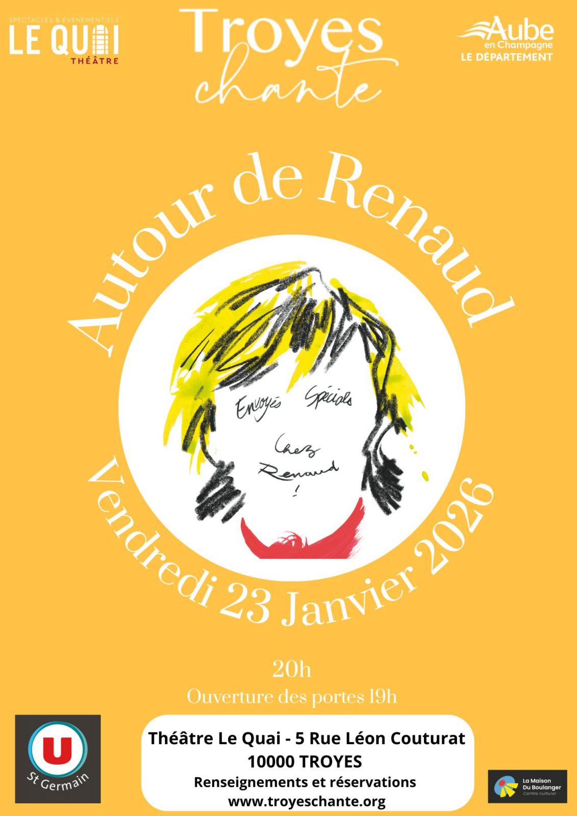 Troyes Chante – Concert Autour de Renaud