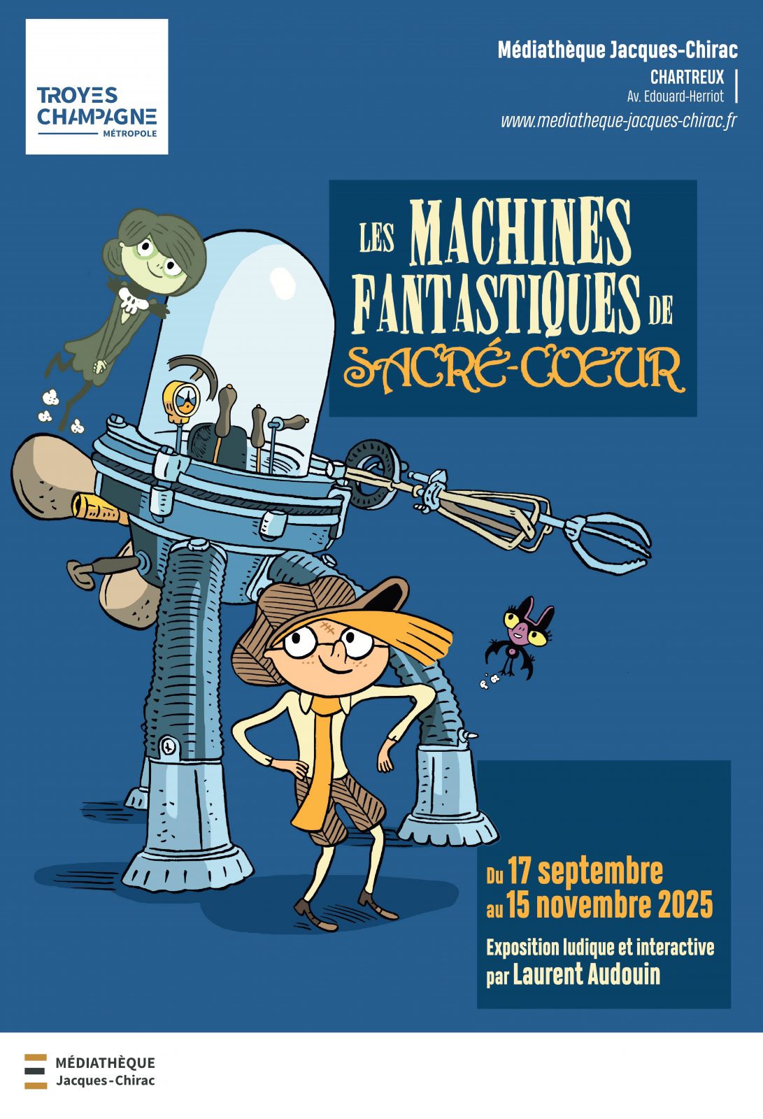 Exposition – Les Machines Fantastiques de Sacré-Cœur