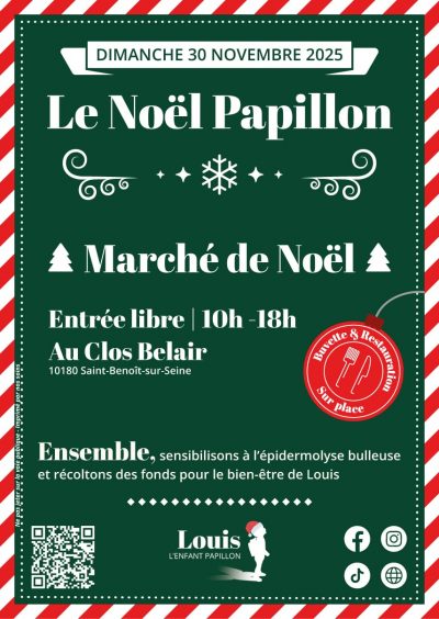 Le Noël Papillon – Marché de Noël Solidaire