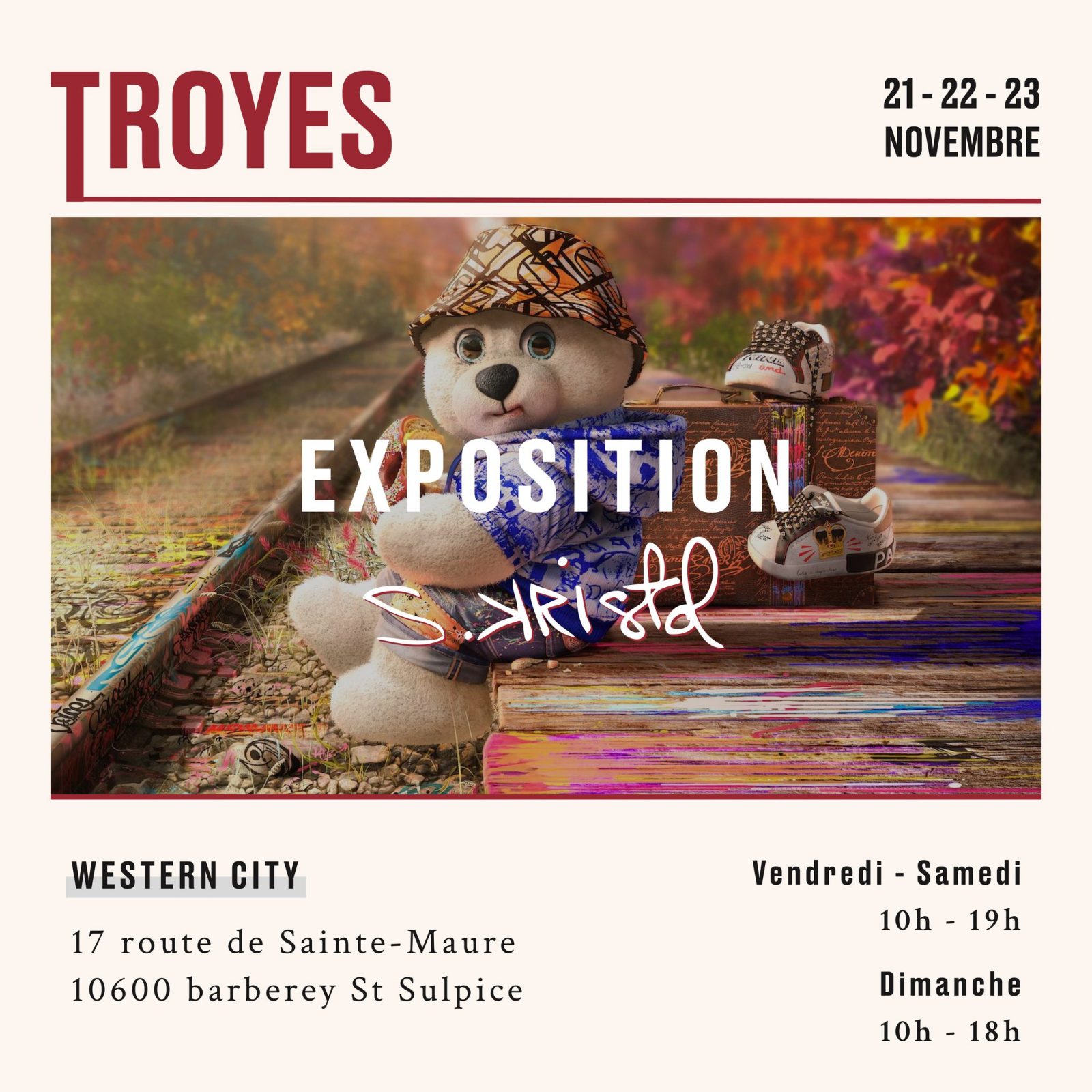 Exposition de l’Artiste Contemporain S.Kristol