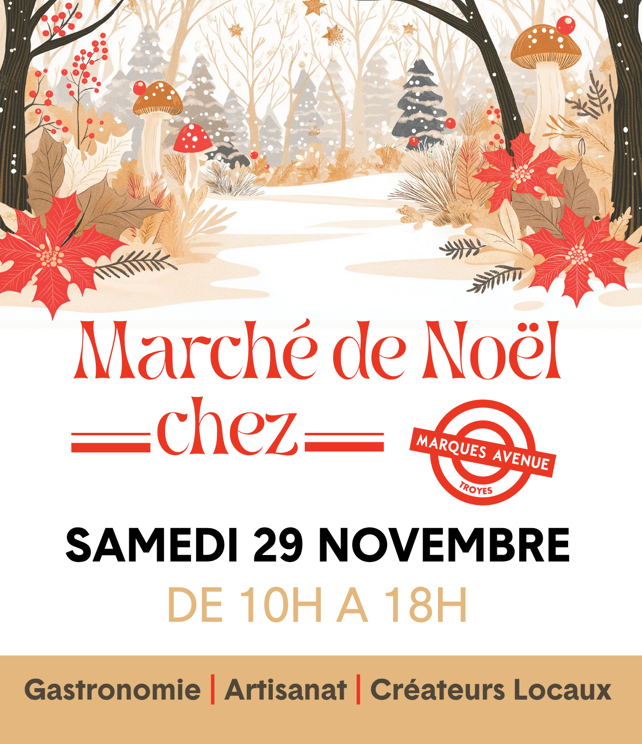 Marché de Noël – Marques Avenue