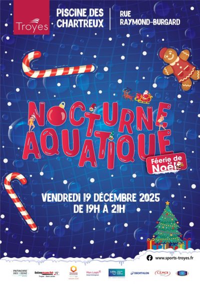 Nocturne aquatique „Féérie de Noël“
