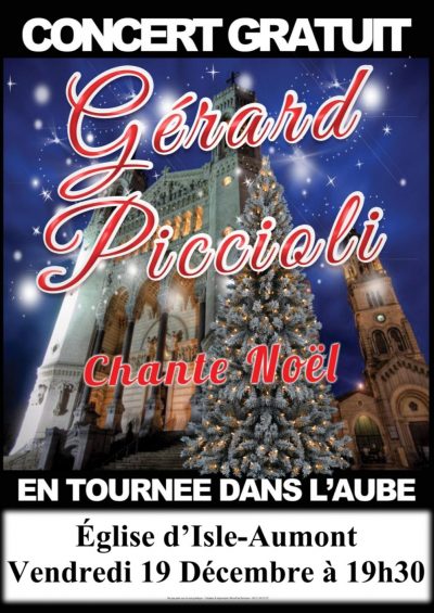 Concert : „Gérard Piccioli chante Noël“