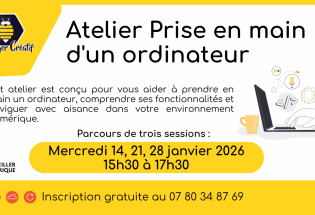 Atelier „Prise en main d’un PC“