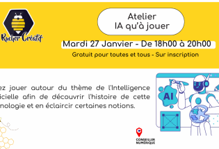 Atelier „IA qu’à jouer“