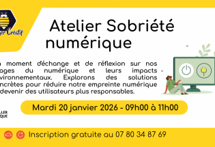 Atelier „Sobriété numérique“