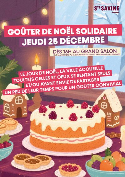 Goûter de Noël solidaire