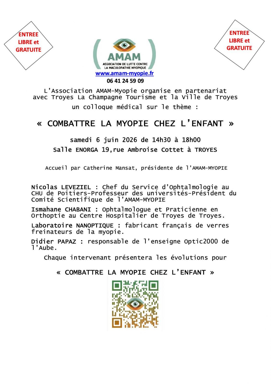 Combattre la myopie chez l’enfant