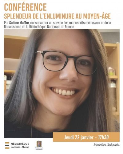 Conférence : „Splendeur de l’enluminure au Moyen-Âge“