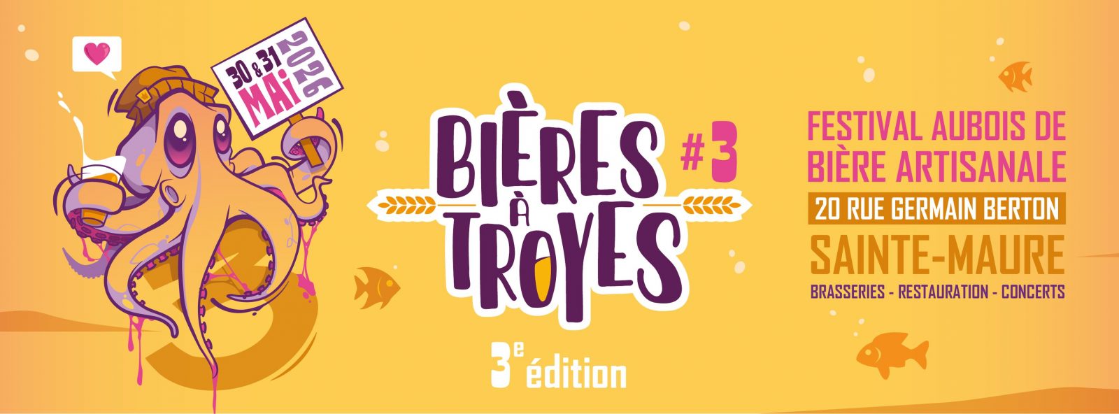 „Bières à Troyes #3“ – Festival aubois de la bière artisanale