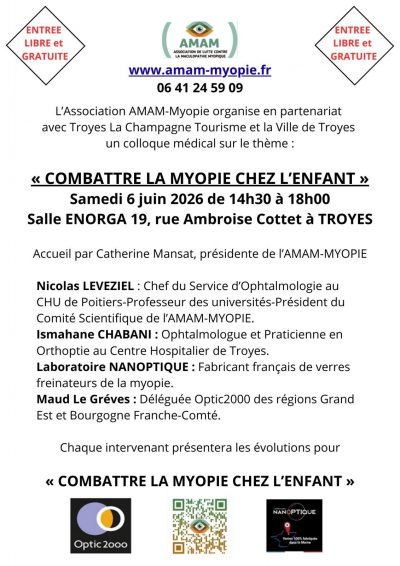 Combattre la myopie chez l’enfant