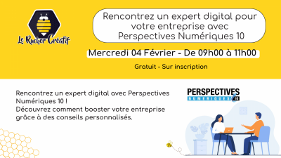 Rencontrez un expert digital pour votre entreprise avec Perspectives Numériques 10