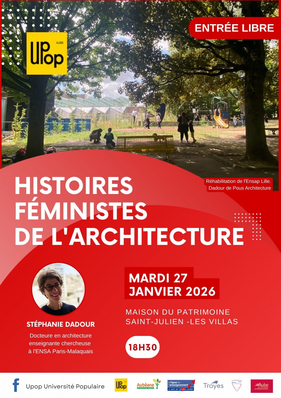 Conférence “ Histoires féministes de l’architecture“