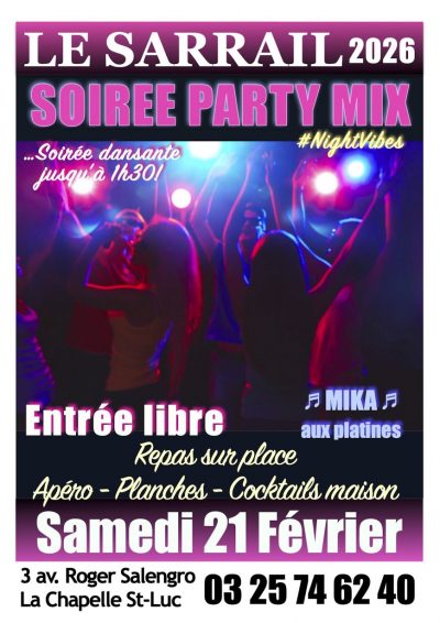 Soirée „Party Mix“ avec Mika aux platines