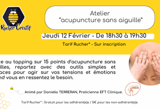 Atelier acupuncture sans aiguille