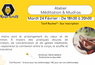 Atelier Mudra & Méditation