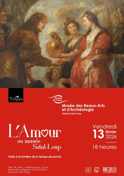 Visite guidée „L’amour au musée Saint-Loup“