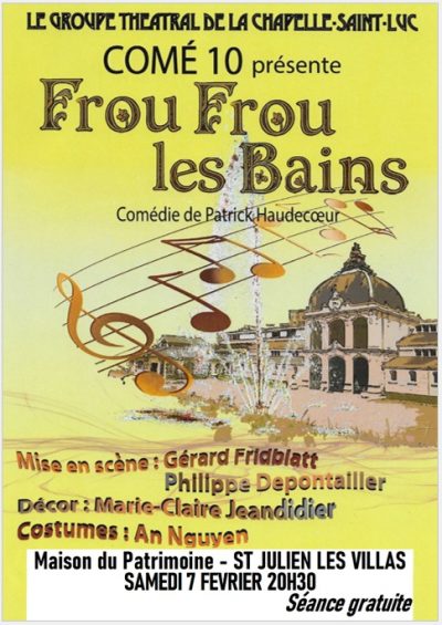 Théâtre : „Frou Frou les Bains“