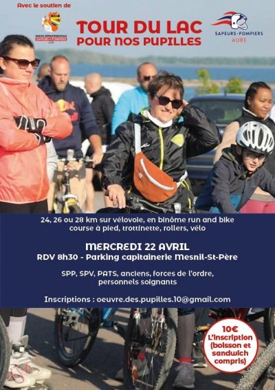 Tour du Lac pour nos pupilles