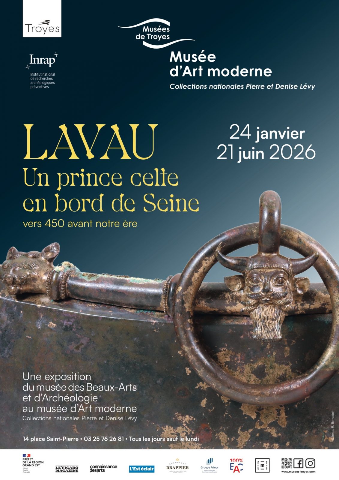 Visite guidée de l’exposition „Lavau, Un prince celte en bord de Seine“