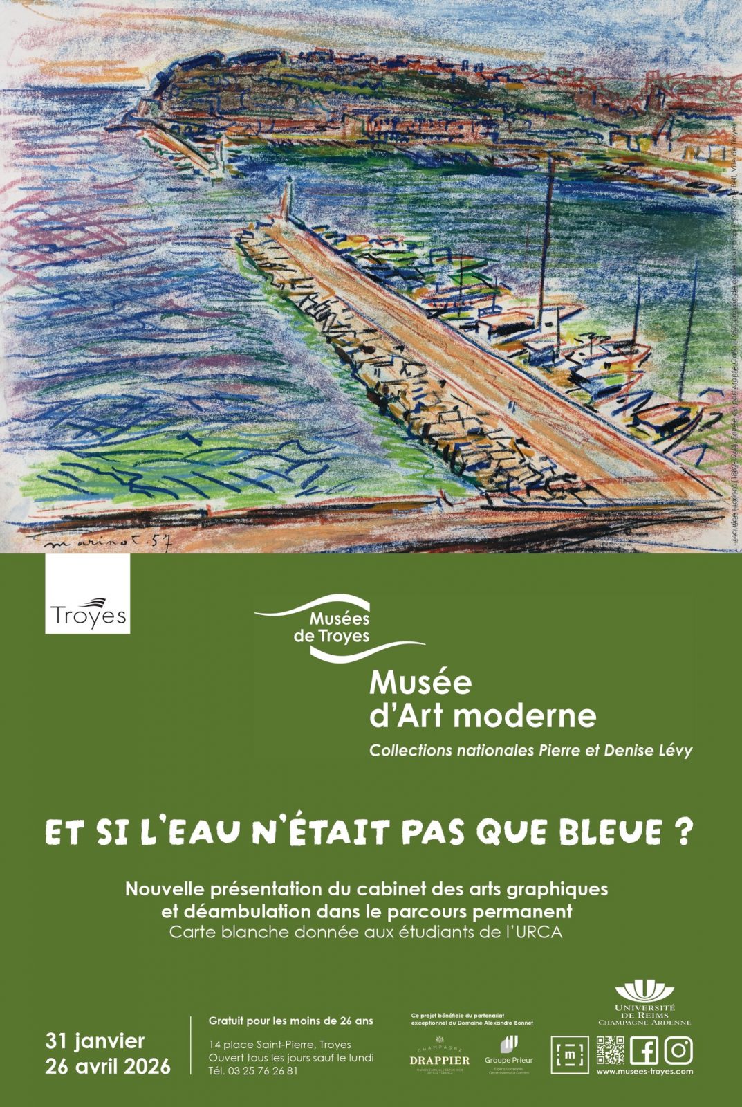 Et si l’eau n’était pas que bleue ?