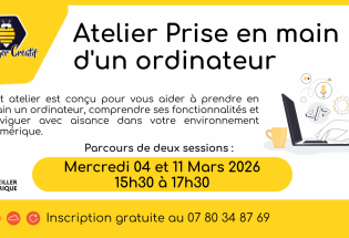 Atelier „Prise en main d’un PC“