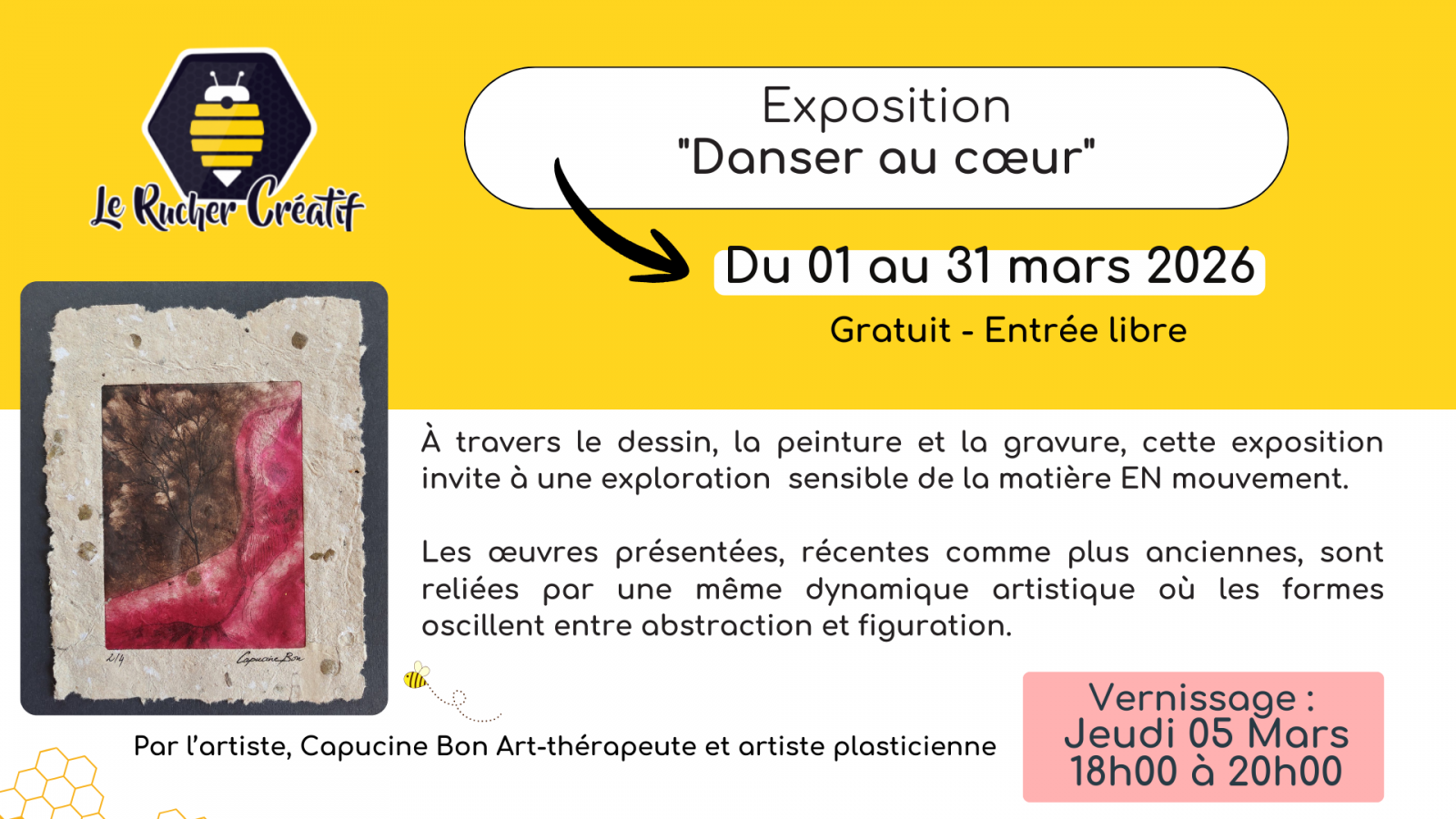 Exposition „Danser au cœur“