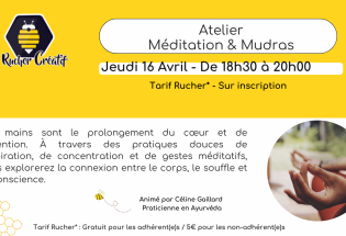 Atelier Mudras & Méditation