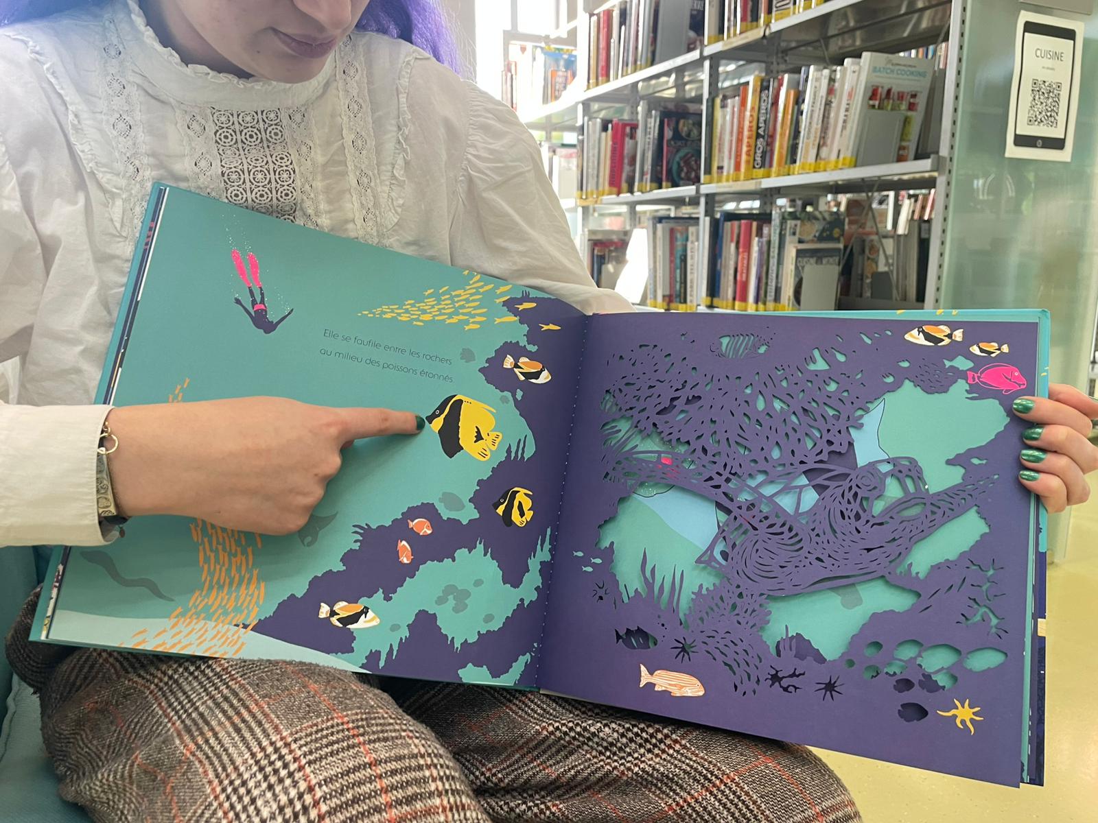 Visite contée : „Et si l’eau n’était pas que bleue ?“