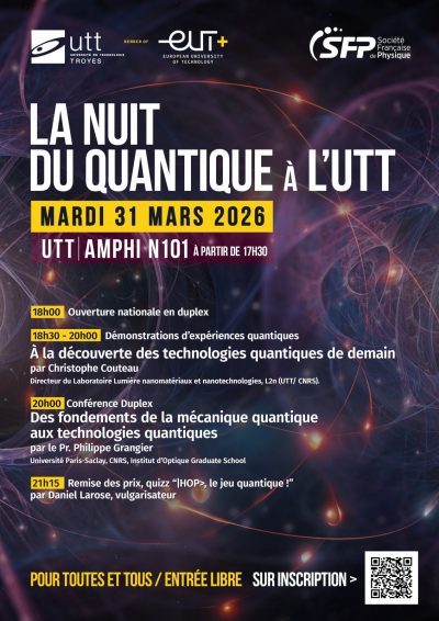 Nuit du Quantique à l’UTT