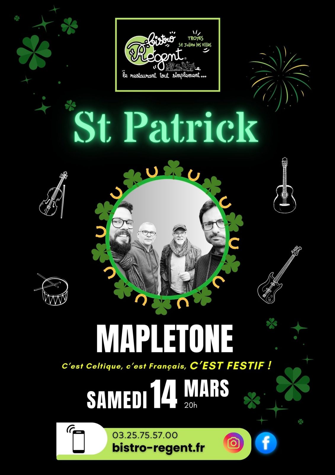Soirée Saint-Patrick