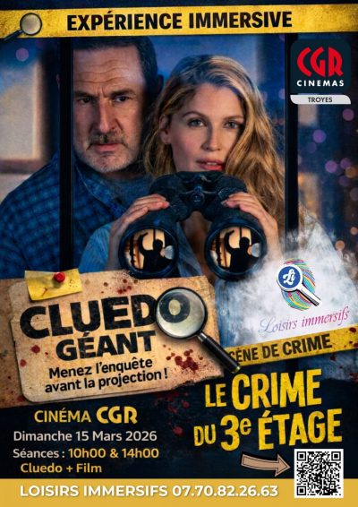 Cluedo Géant CGR Troyes