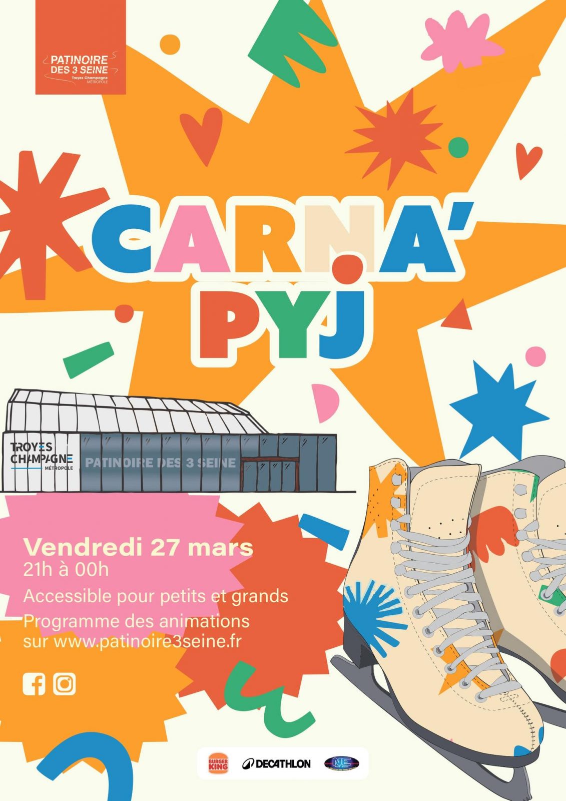 Carna‘ Pyj à la patinoire