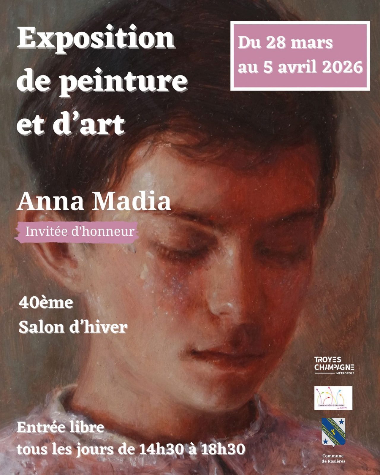 Exposition de peinture et d’art – 40ème Salon d’Hiver