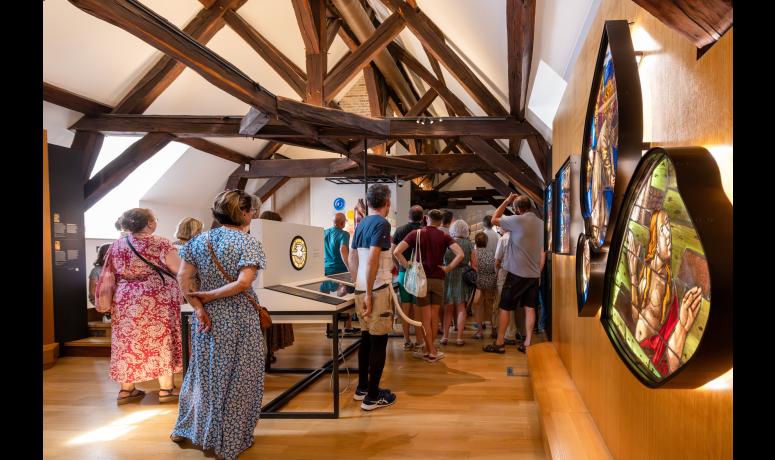 Visite guidée „Maître verrier au temps des Comtes“