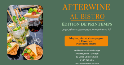 AfterWine au Bistro – Edition de Printemps