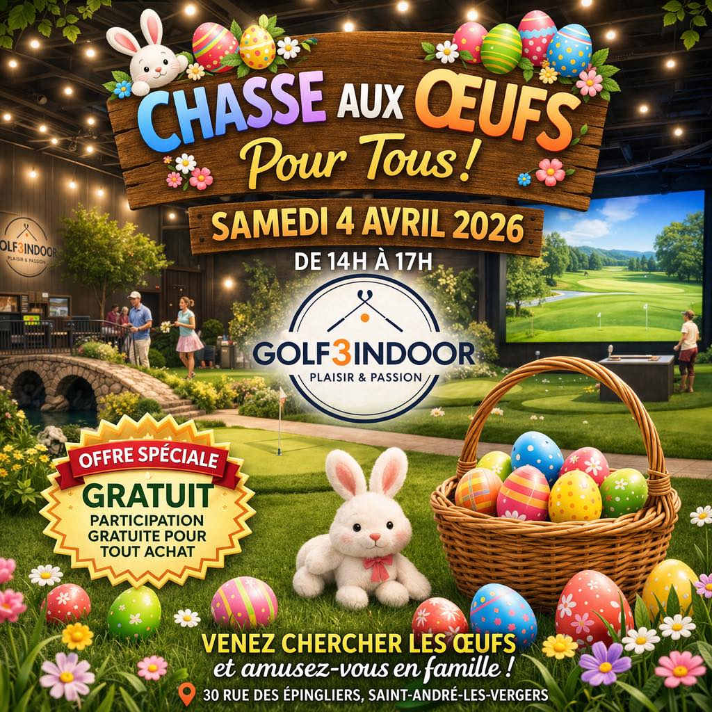 Chasse aux œufs pour tous !