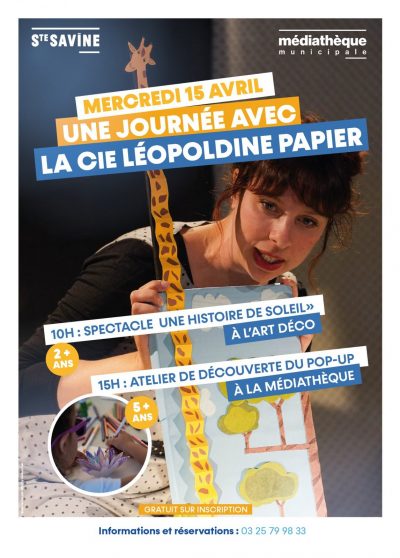 Une journée avec la Cie Léopoldine Papier
