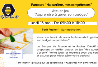 Atelier-jeu „Apprendre à gérer son budget“