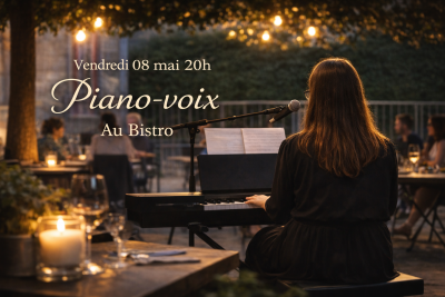 Piano-voix au Bistro – Louise Sourie