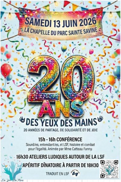 20 ans „Des Yeux Des Mains“