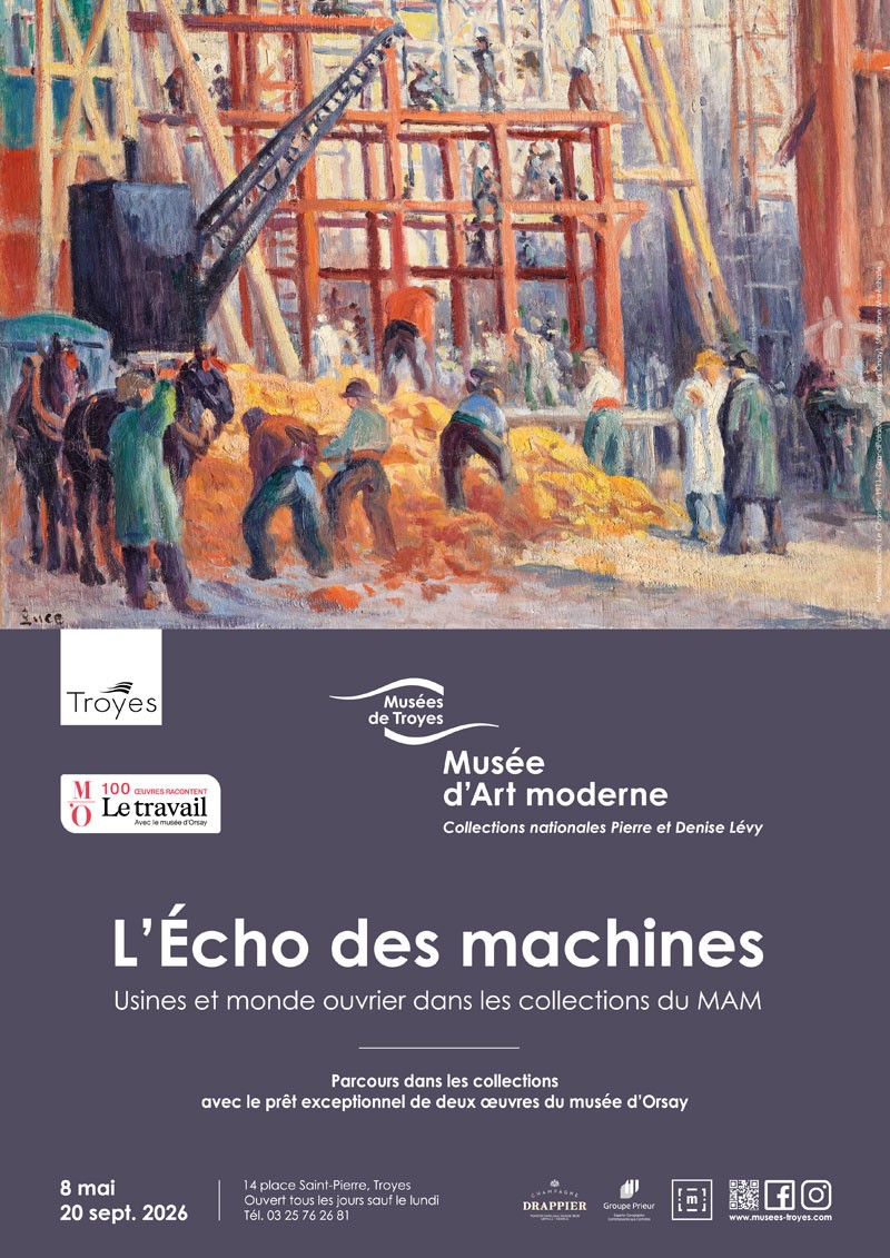 L’écho des machines : usines et monde ouvrier dans les collections du MAM