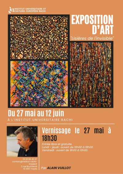 Exposition d’art „Lisières de l’invisible“