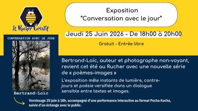 Vernissage exposition „Conversation avec le jour“