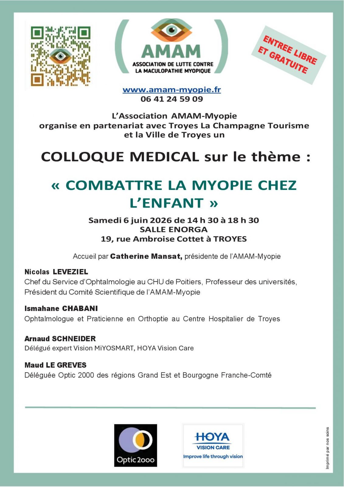 Combattre la myopie chez l’enfant