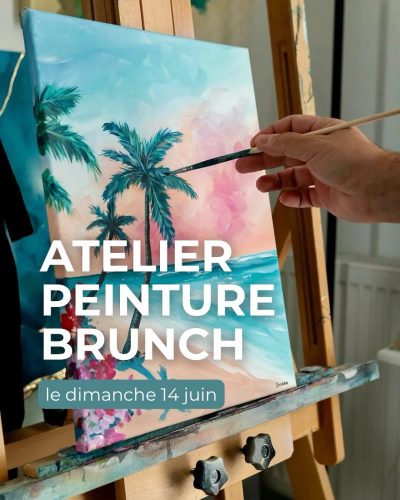 Atelier peinture brunch à la Villa de la Croix
