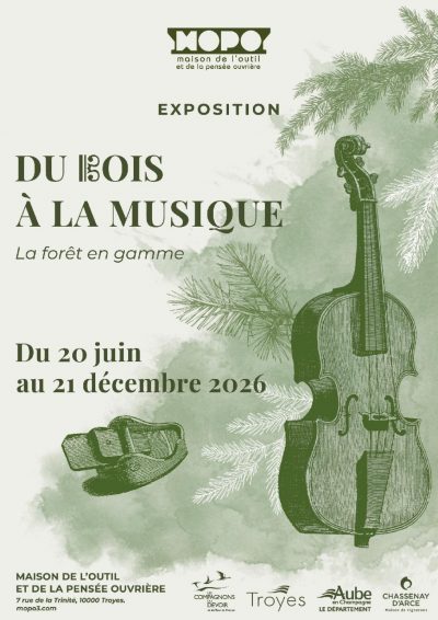 Exposition „Du bois à la musique, la forêt en gamme“