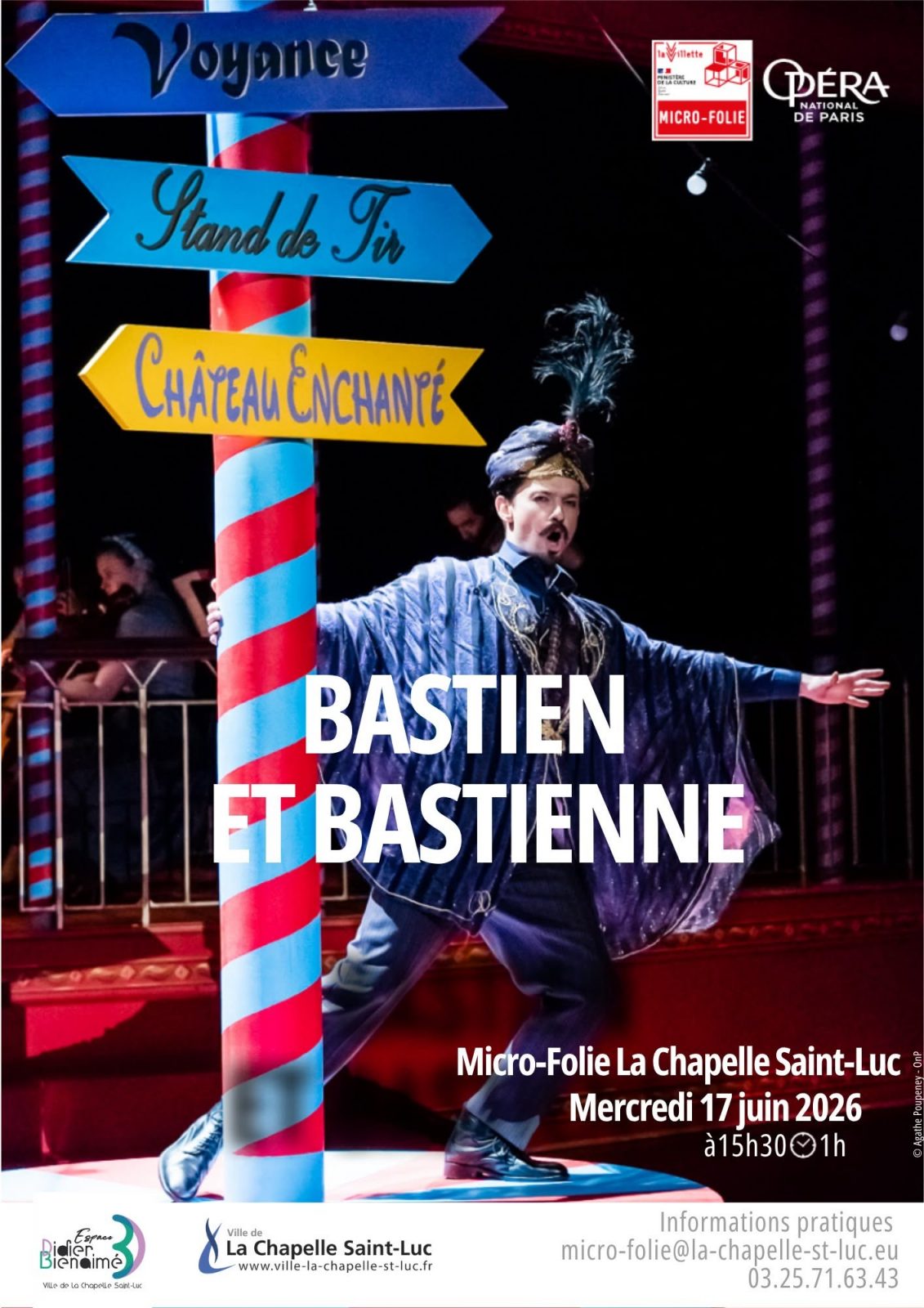 Goûter d’exception – Projection Bastien et Bastienne